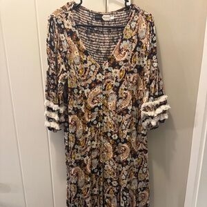 Piper and Scoot Soho Fringe Maxi Dress